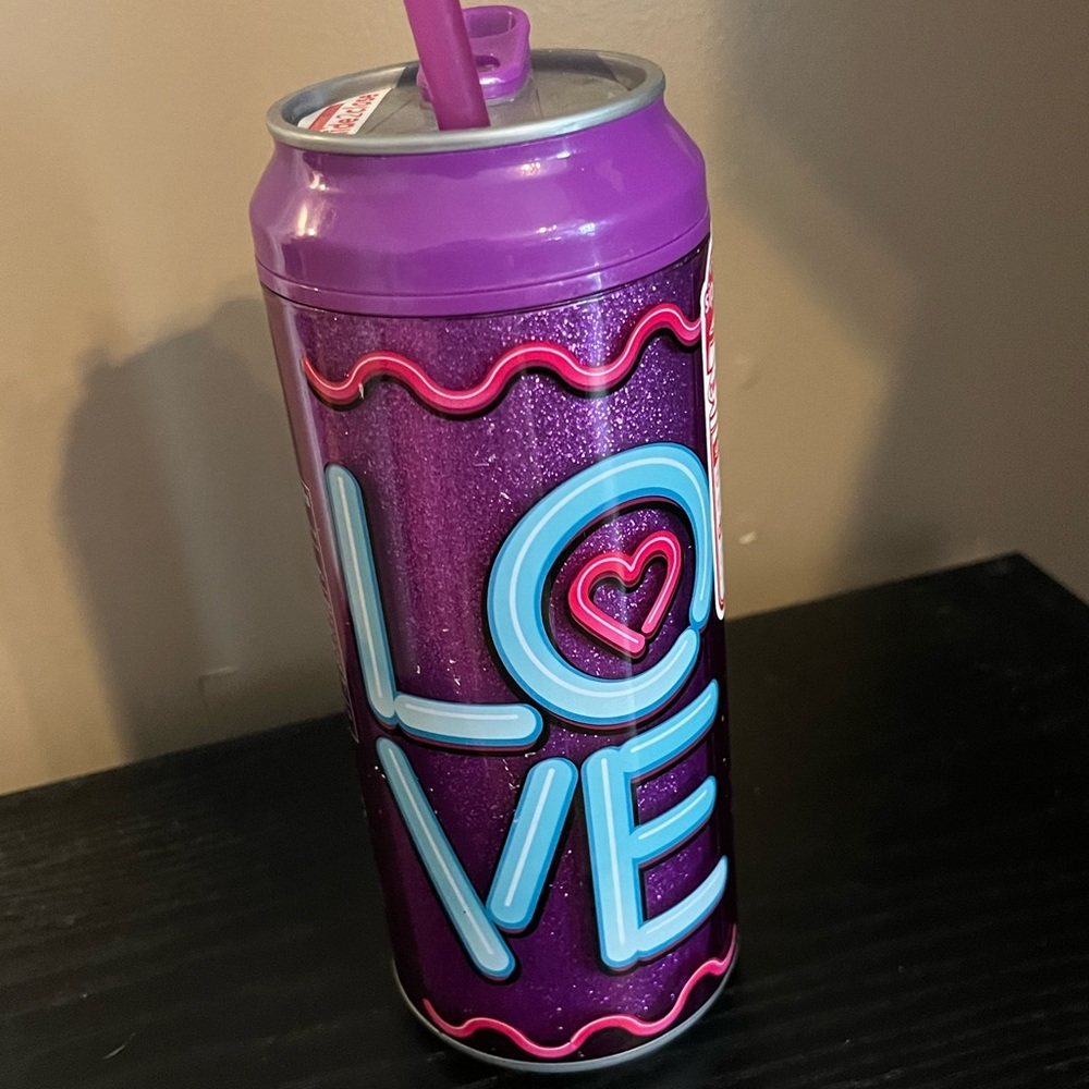 Purple  doubler wall tumbler.